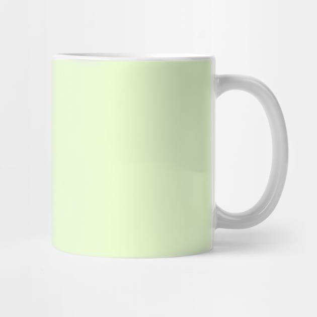 Soft Pale Celery Green Pastel Solid Color by podartist